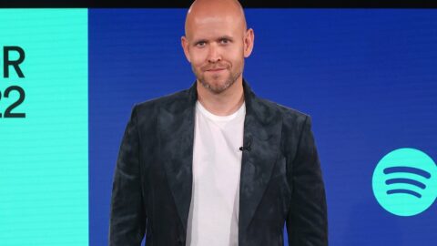 Photo of Daniel Ek, CEO of Spotify. Photo courtesy of Spotify.