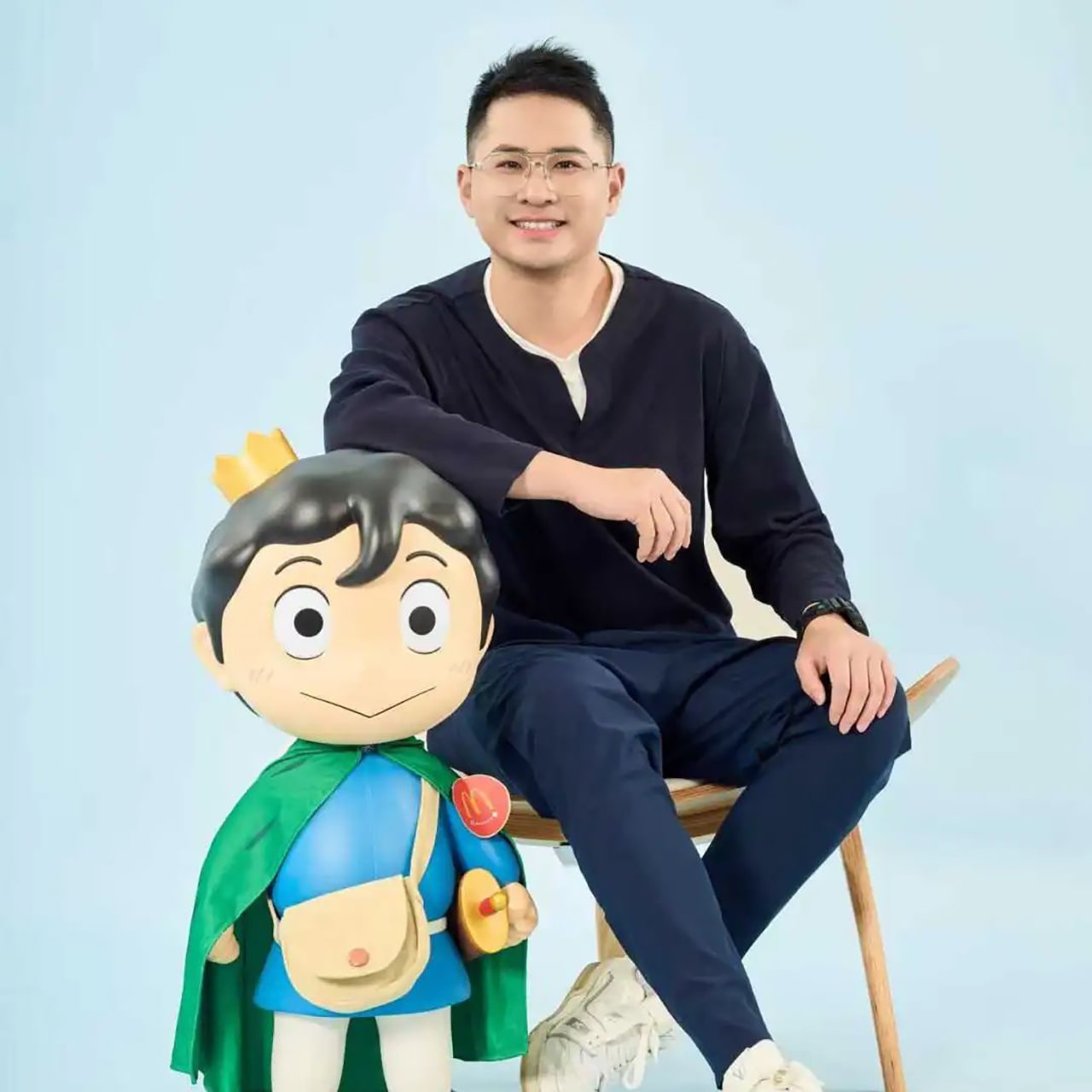 Photo of Sun Yuanwen, founder and CEO of Top Toy.