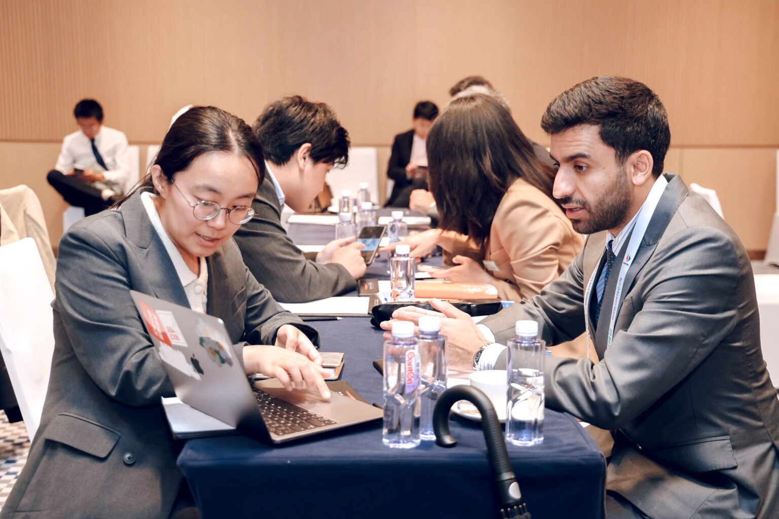 Last year’s BIIT featured one-on-one meetings between business representatives from multiple countries and regions, including the Middle East. Photo from KrASIA’s archive.