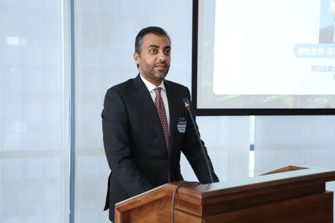 Photo of Muhannad Sulaiman Al Naqbi, consul general of the UAE in Shanghai.