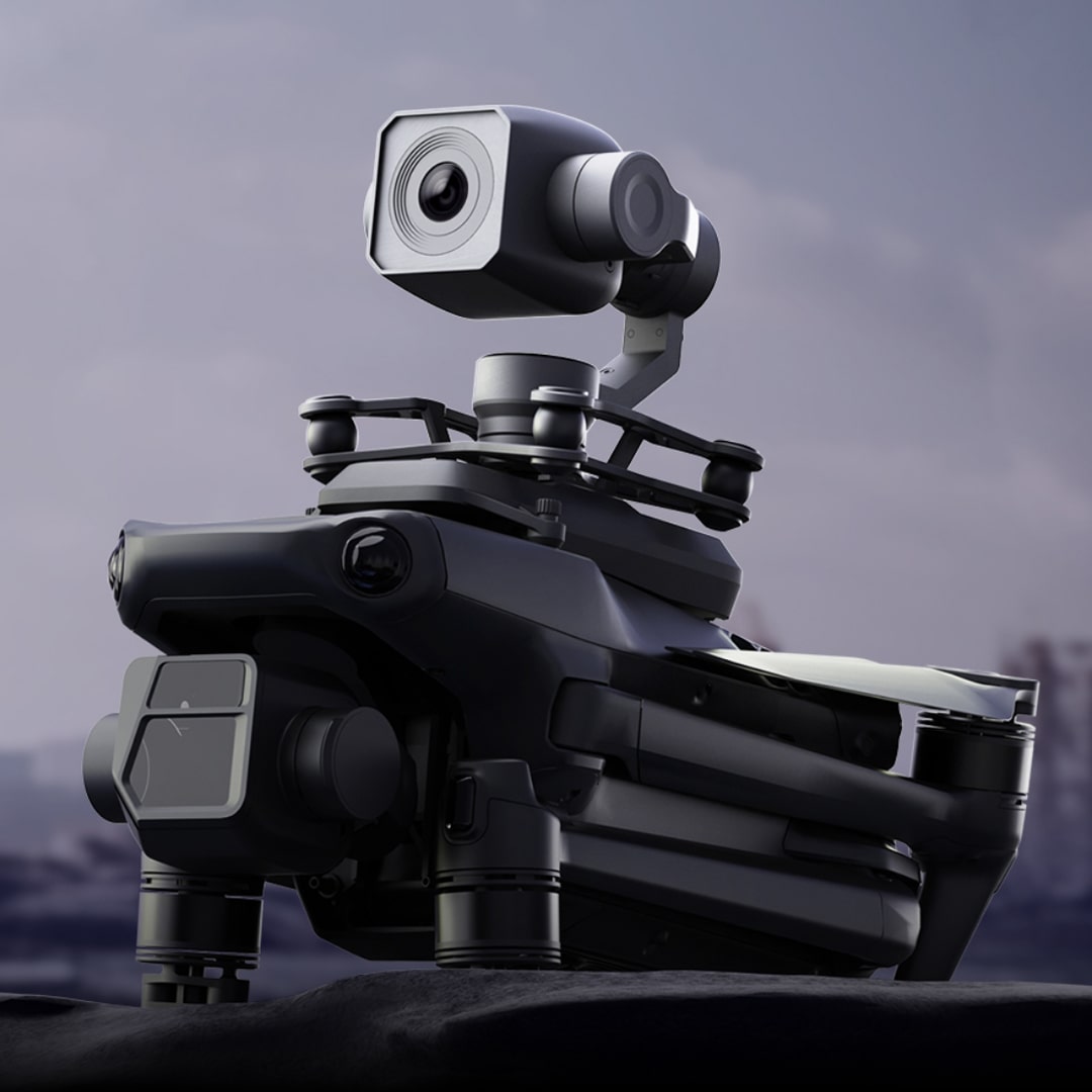 Image of Deepthink’s S8 night vision gimbal camera.