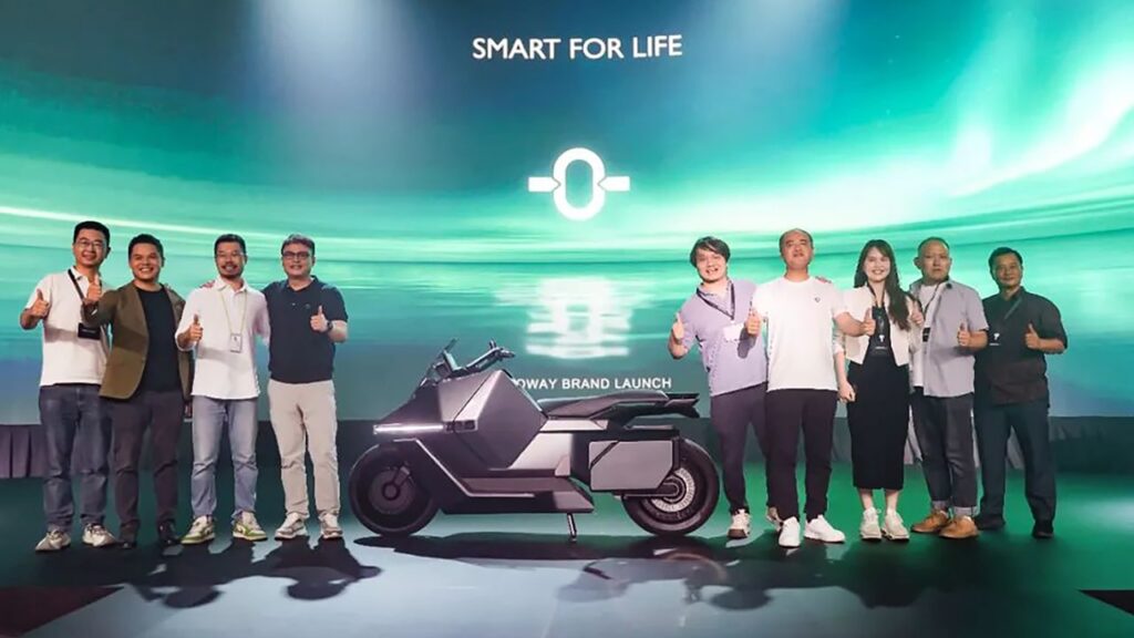 Former Xpeng execs launch Omo X smart e-motorbike in Indonesia
