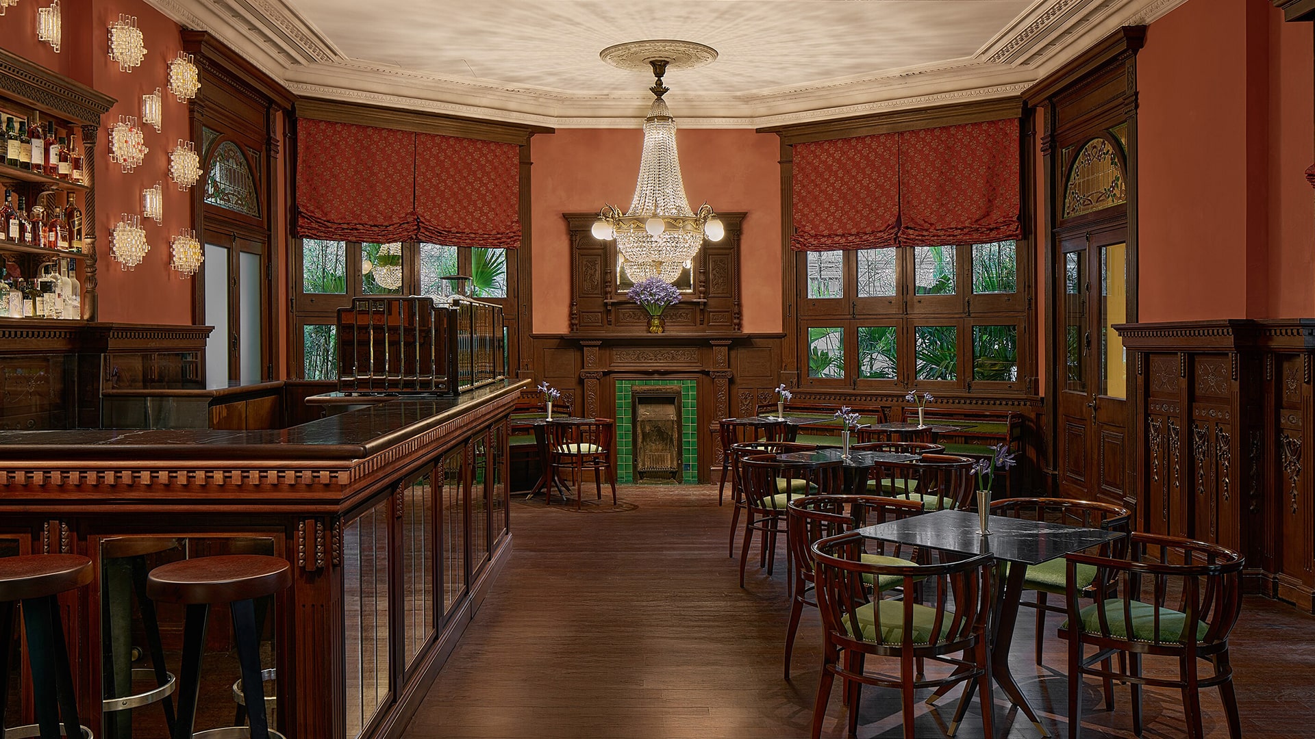 Photo of Mi Shang, Prada’s new restaurant located in Shanghai’s historic Rong Zhai villa.