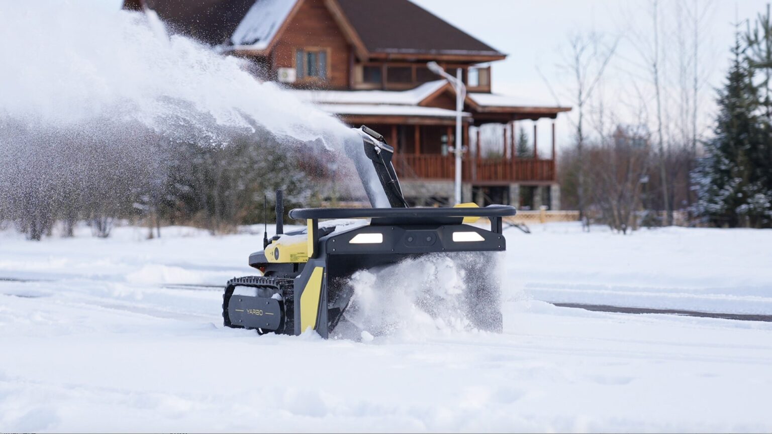Too cold to shovel? This startup built a snow robot that actually works
