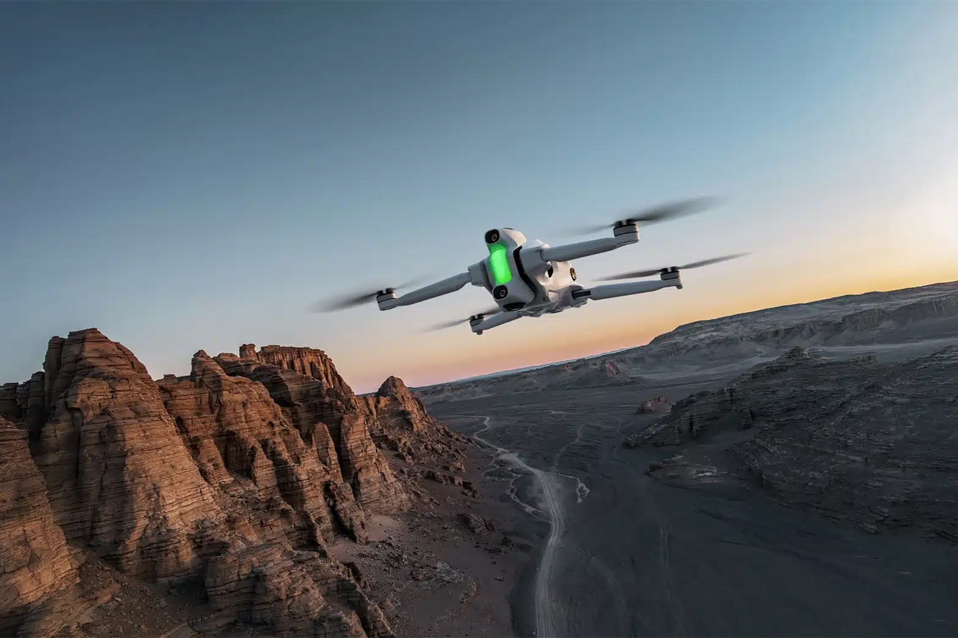 Image shows the Antigravity A1 drone.