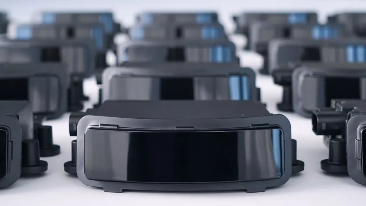Photo shows the ATL LiDAR sensors developed by Hesai specially for Li Auto.