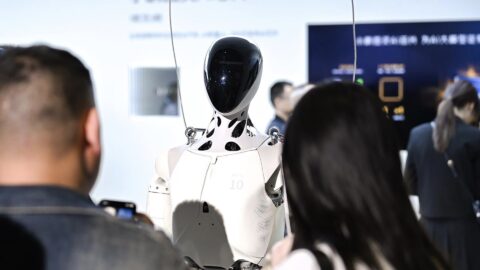 Photo of Xpeng's Iron humanoid robot. Photo courtesy of the company.
