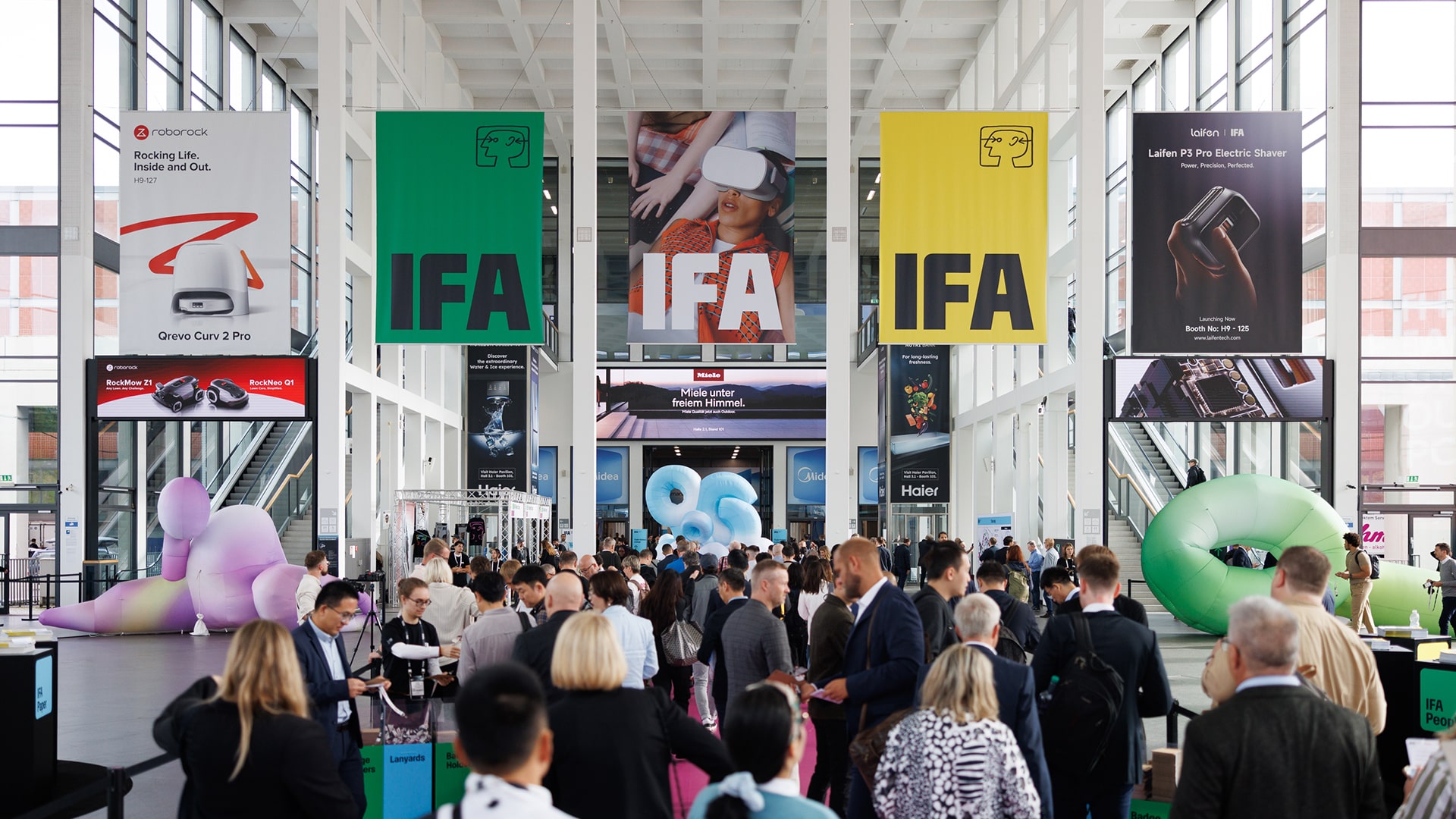 From lawnmowers to pool cleaners, garden robots crowd the stage at IFA 2025