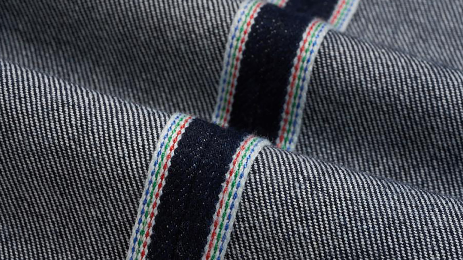 Photo shows a close-up view of recycled fabric made with Regrowblu’s technology.