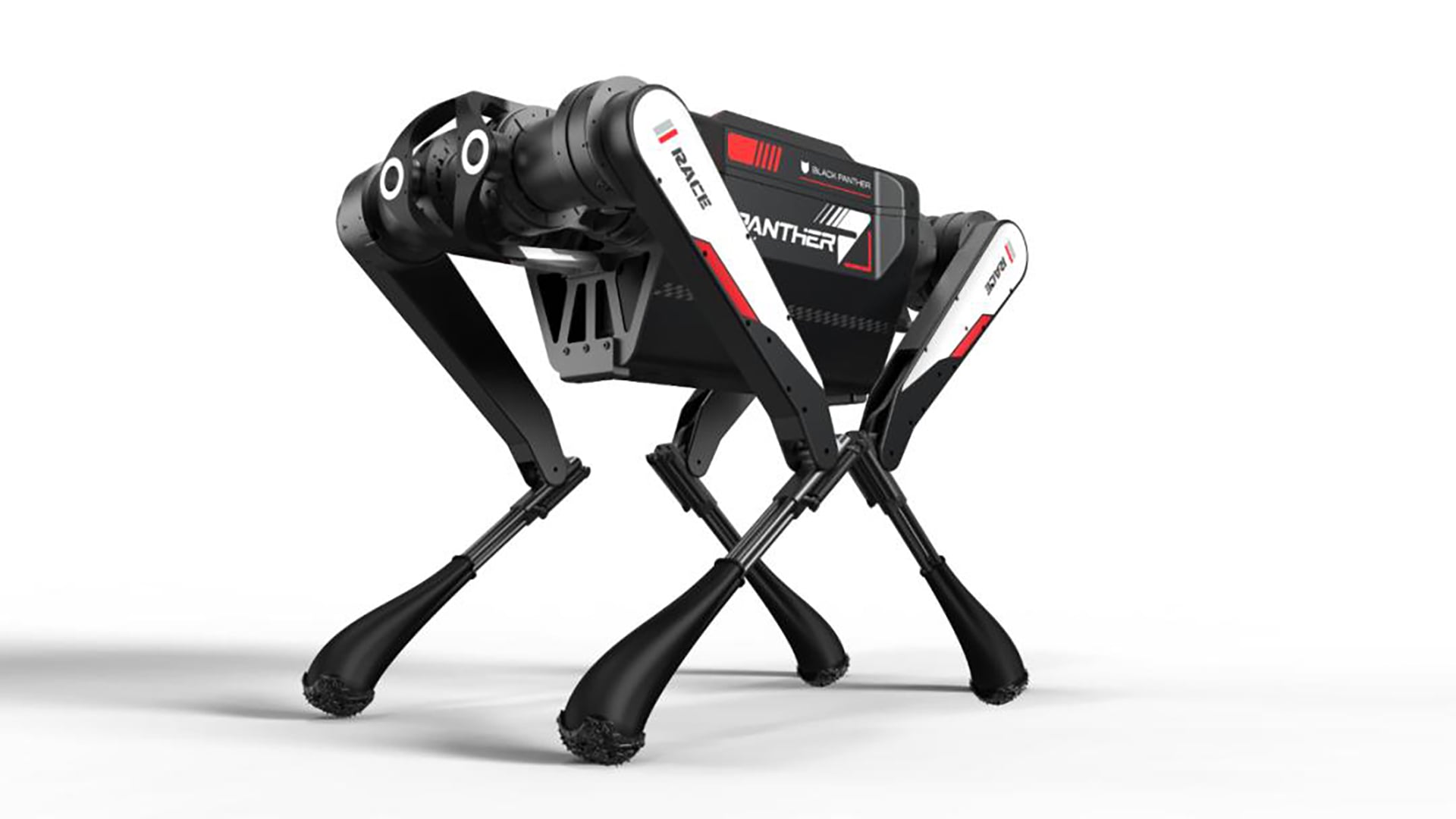 Image of the Black Panther 2.0 robot.