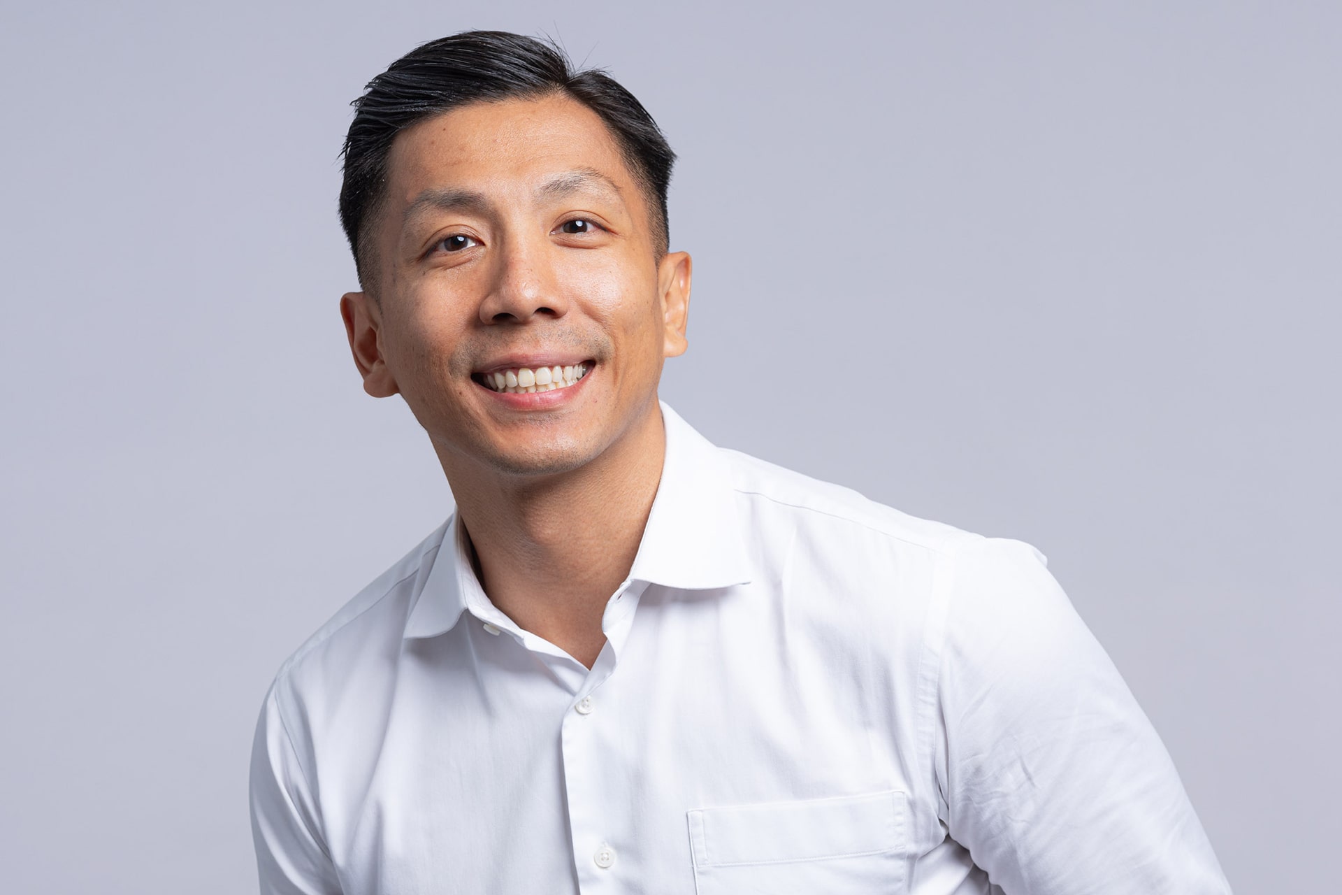 Photo of Ben Wong, founder and CEO of Riverchain International.