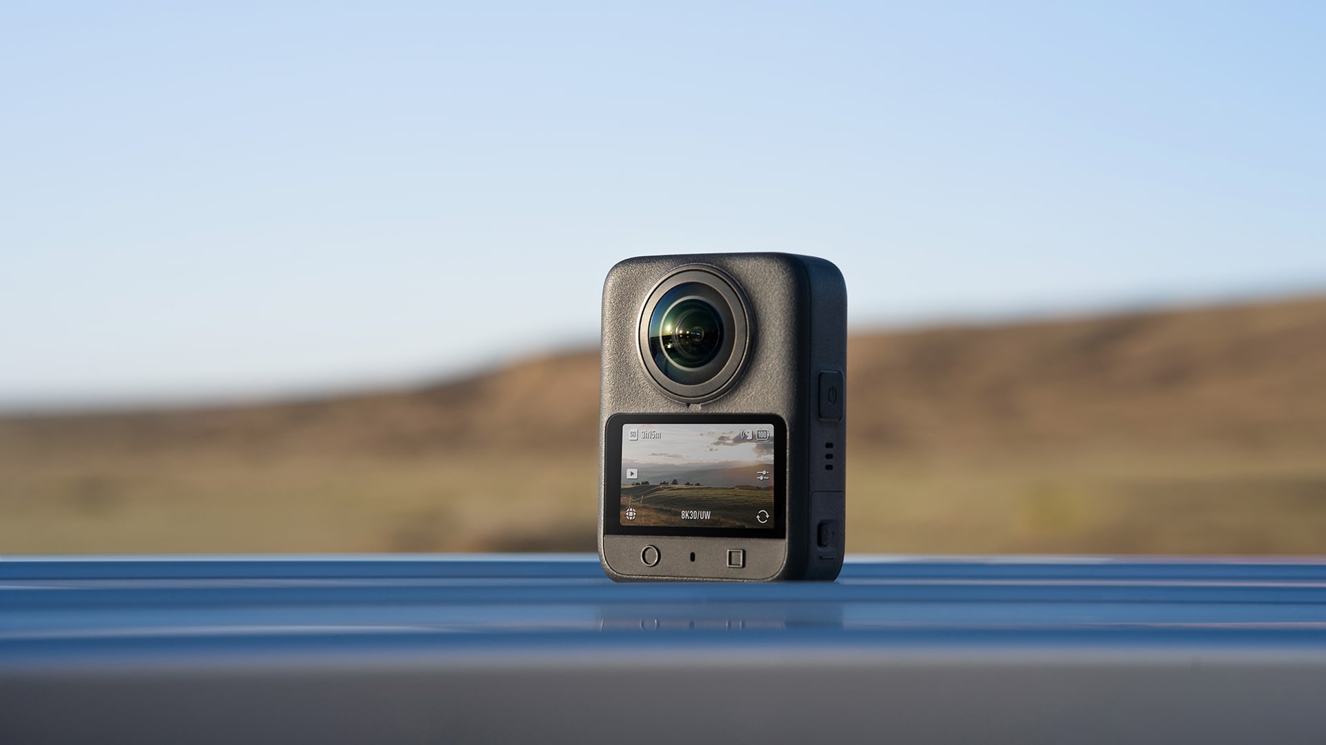 Photo of the Osmo 360, DJI's breakout product in the panoramic camera category.