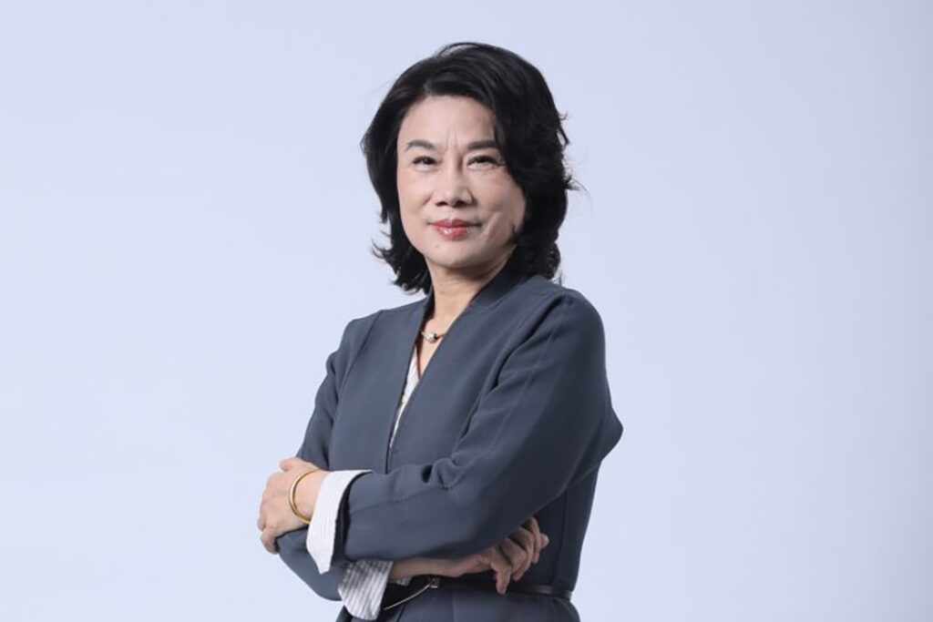 Photo of Gree chairwoman Dong Mingzhu. Photo from KrASIA's archive.