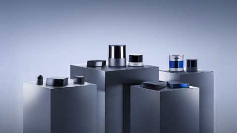 Hesai Technology's products. Image source: Hesai Technology.
