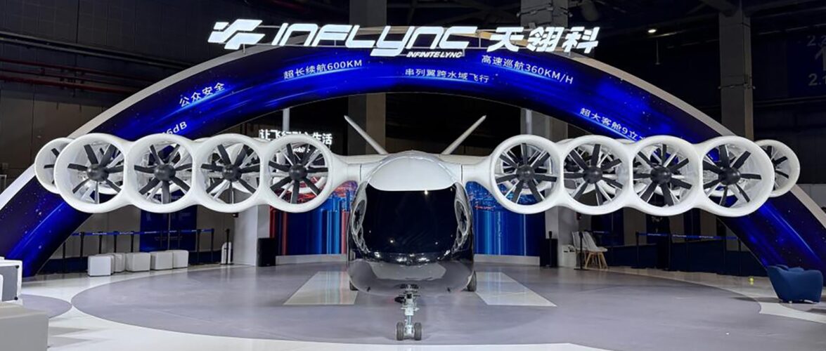 Photo of the Inflync L600 aircraft. Photo source: Inflync.