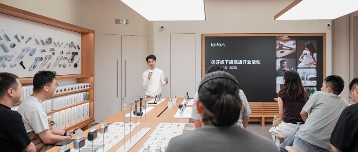 Laifen’s flagship store at Coco Park in Shenzhen during its official opening. Photo source: Laifen.