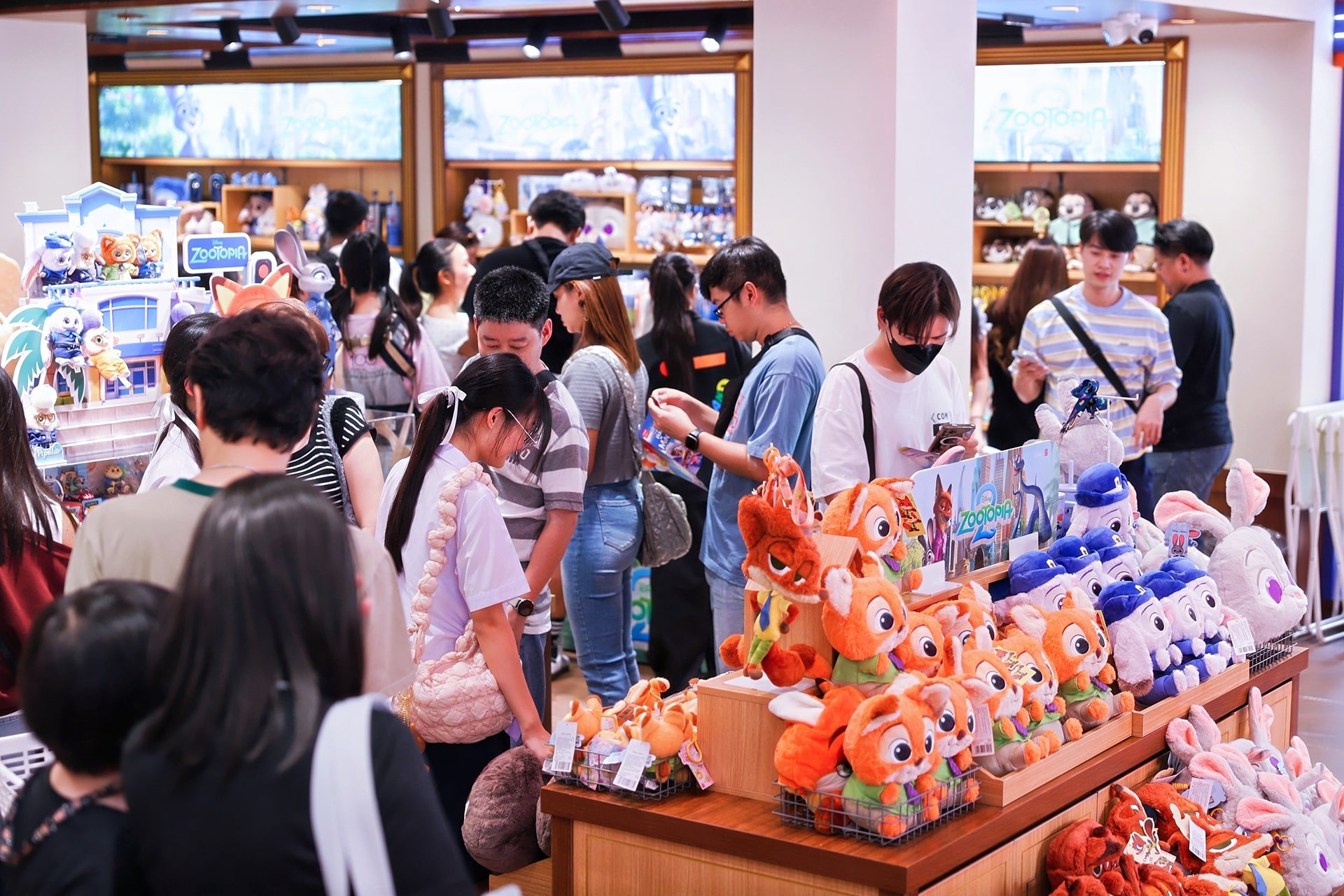 Photo of a “Miniso Land” store in Bangkok, Thailand.