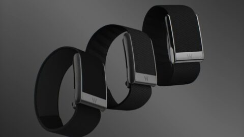 Image of the screenless Whoop wearable. Image source: Whoop.