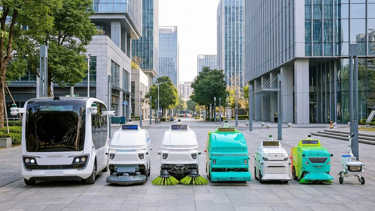 CowaRobot’s family of products. Photo source: CowaRobot.
