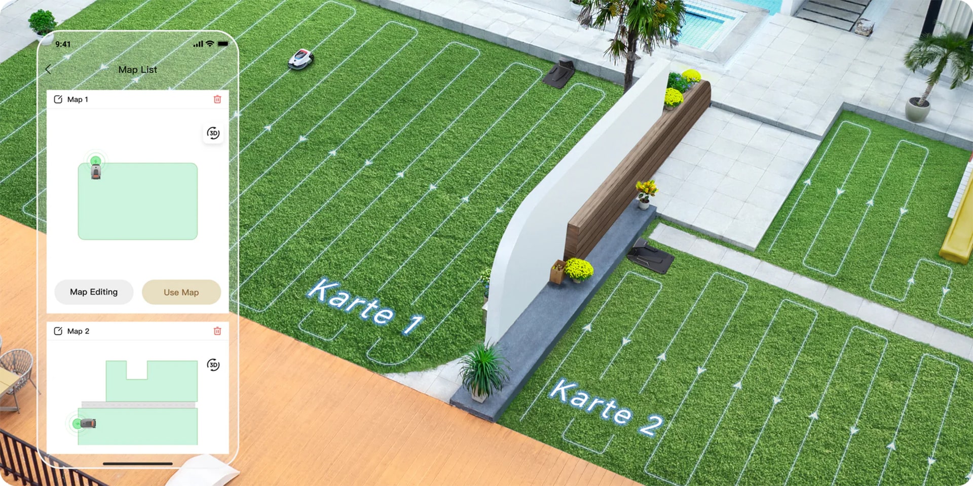 A visual overview of the Dreame A2’s environmental mapping system.