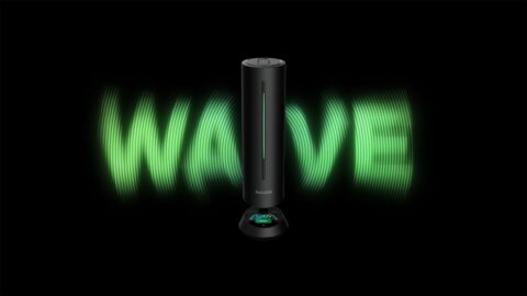 The Wave microphone, developed by Insta360. Image source: Insta360.