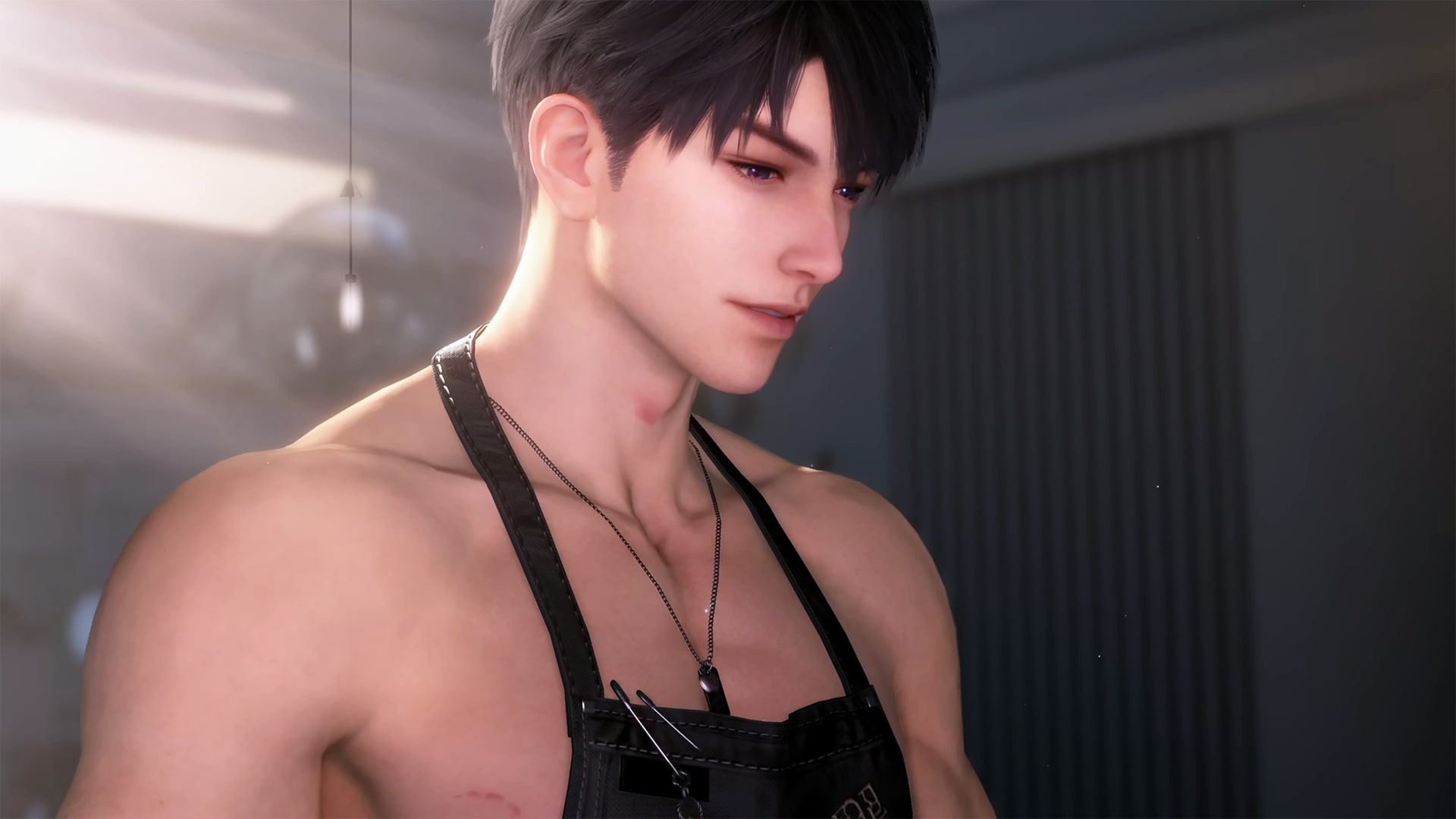 Image of Caleb, featured in the new “Indulgent Scheme” memory released for Love and Deepspace on December 16.