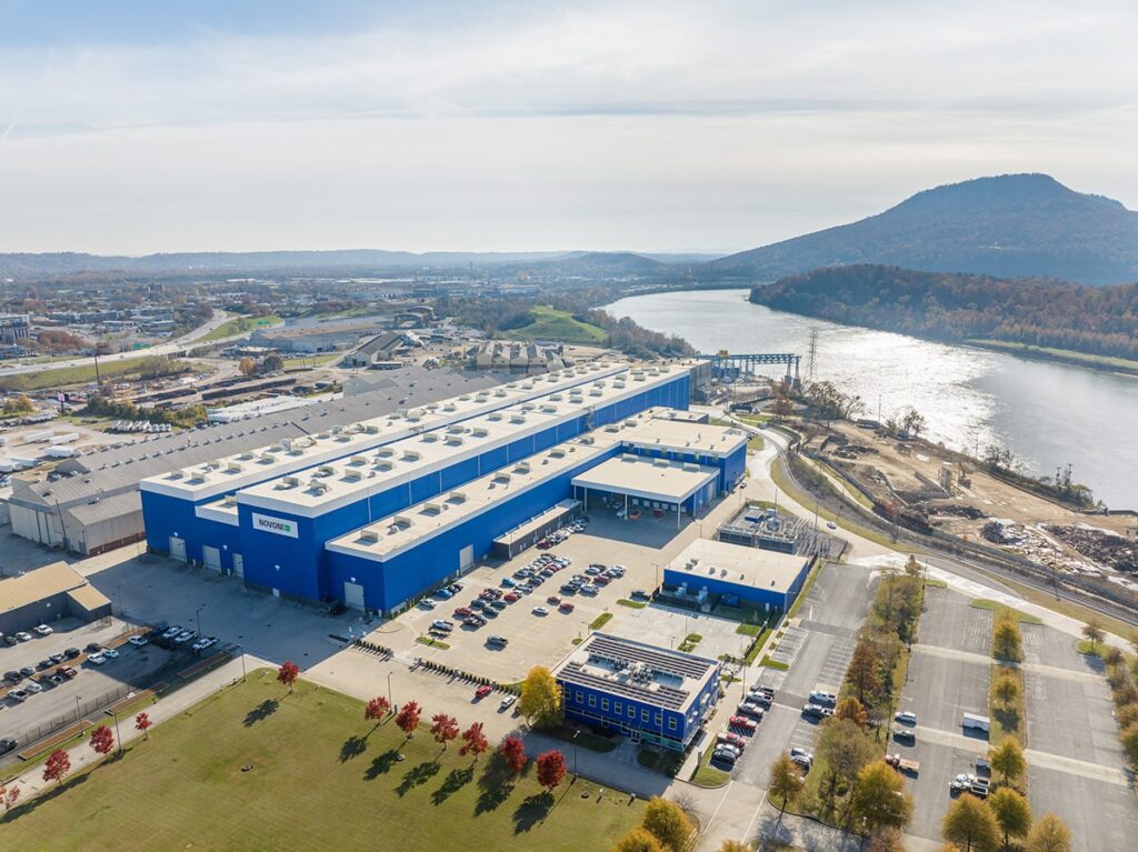 Novonix's facility in Chattanooga, Tennessee. Photo source: Novonix.