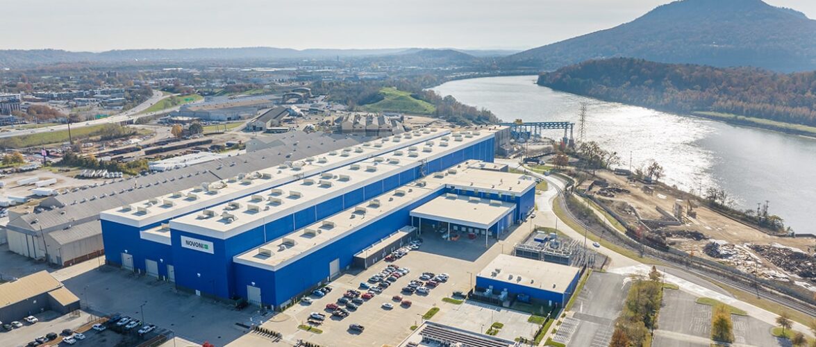 Novonix's facility in Chattanooga, Tennessee. Photo source: Novonix.