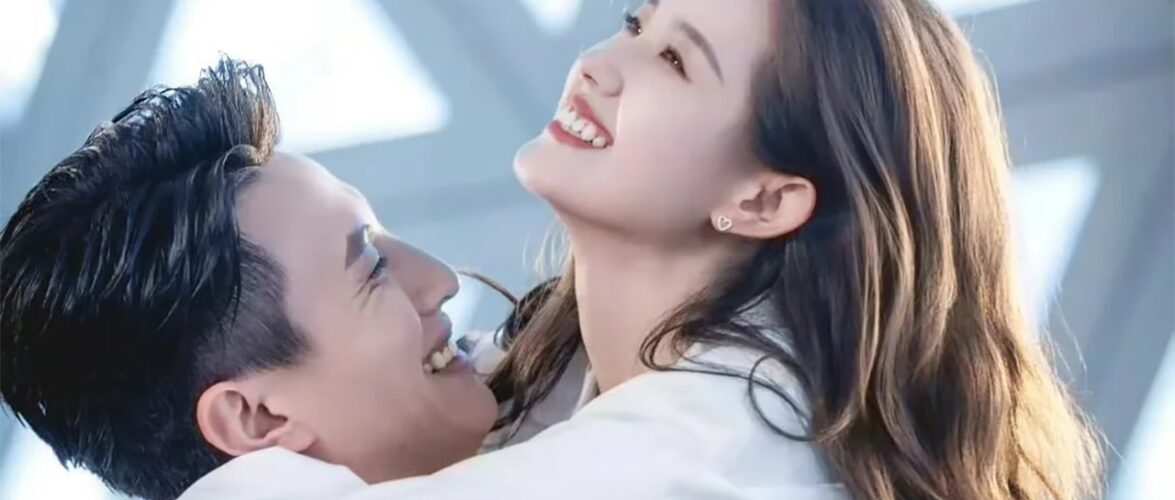 Liu Xiaoyu (left) and Guo Yuxin, co-leads of the short drama Summer Rose, featured on a promotional poster for the series. Image source: Hongguo.