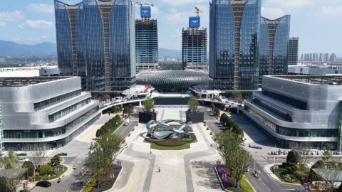 The Yiwu Global Digital Trade Center, which officially opened on October 14, 2025. Photo courtesy of the company.