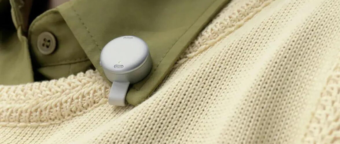 The upcoming recording device developed by Lark in partnership with Anker Innovations. Photo source: 36Kr.