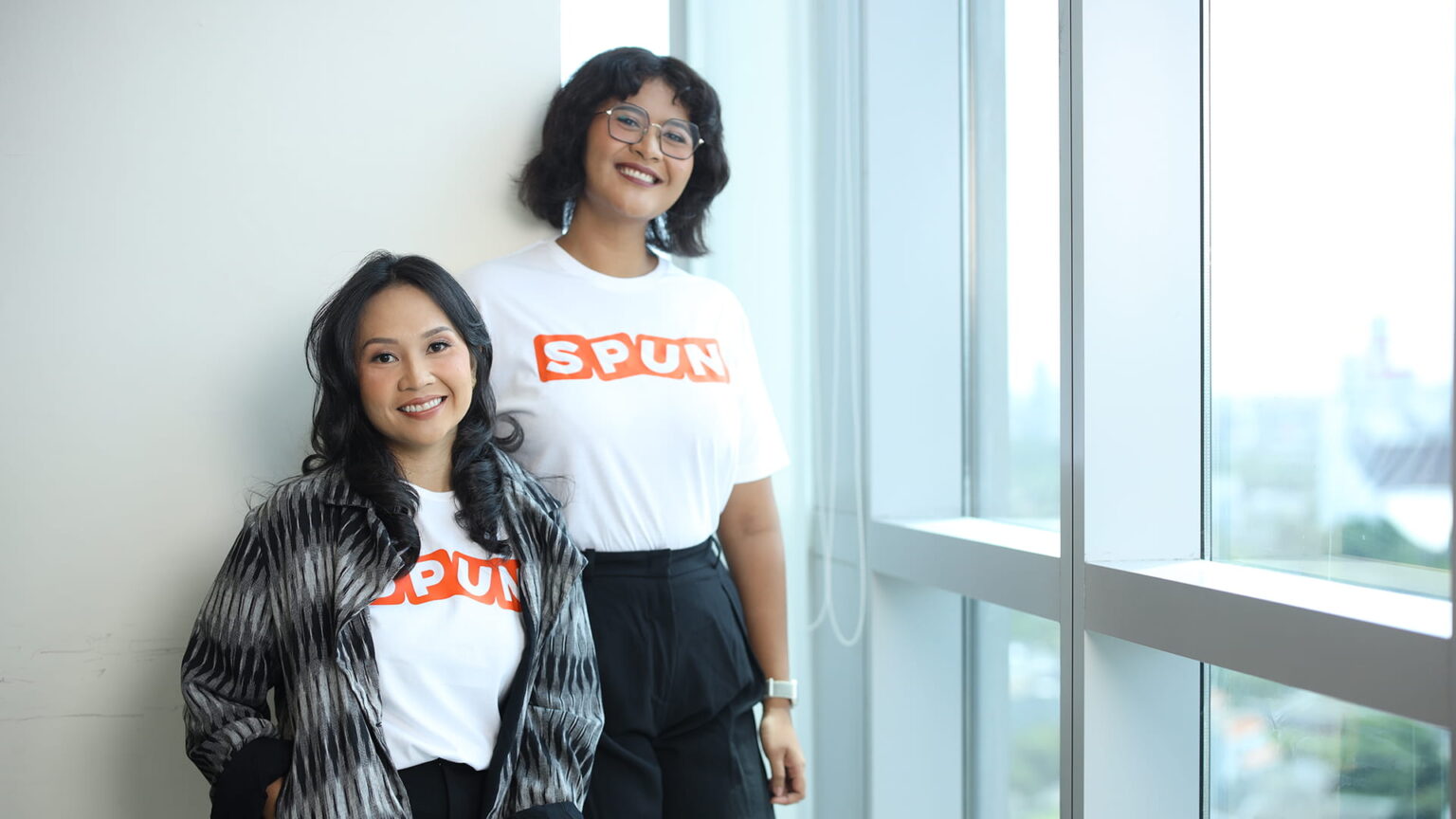 Christa Sabathaly (left) and Dilla Anindita, co-founders of Spun. Photo courtesy of the company.