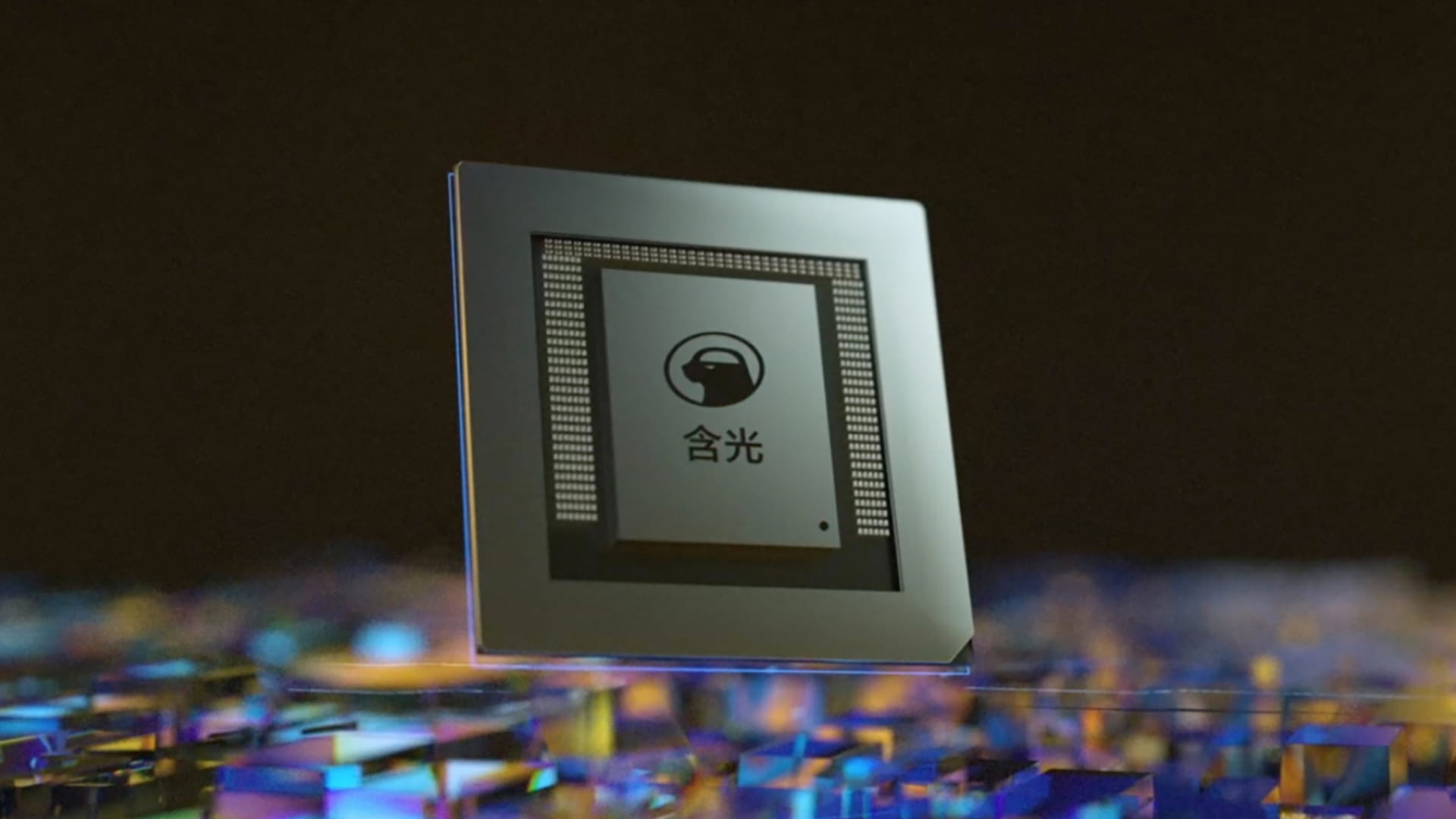 Image shows the Hanguang 800 chip.