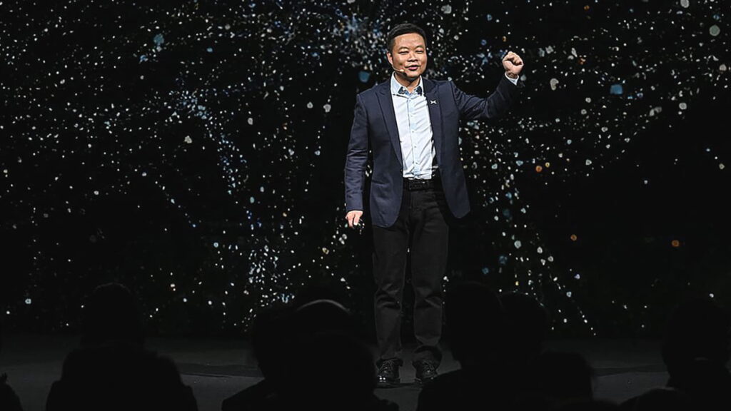He Xiaopeng, chairman and CEO of Xpeng Motors. Photo source: 36Kr.