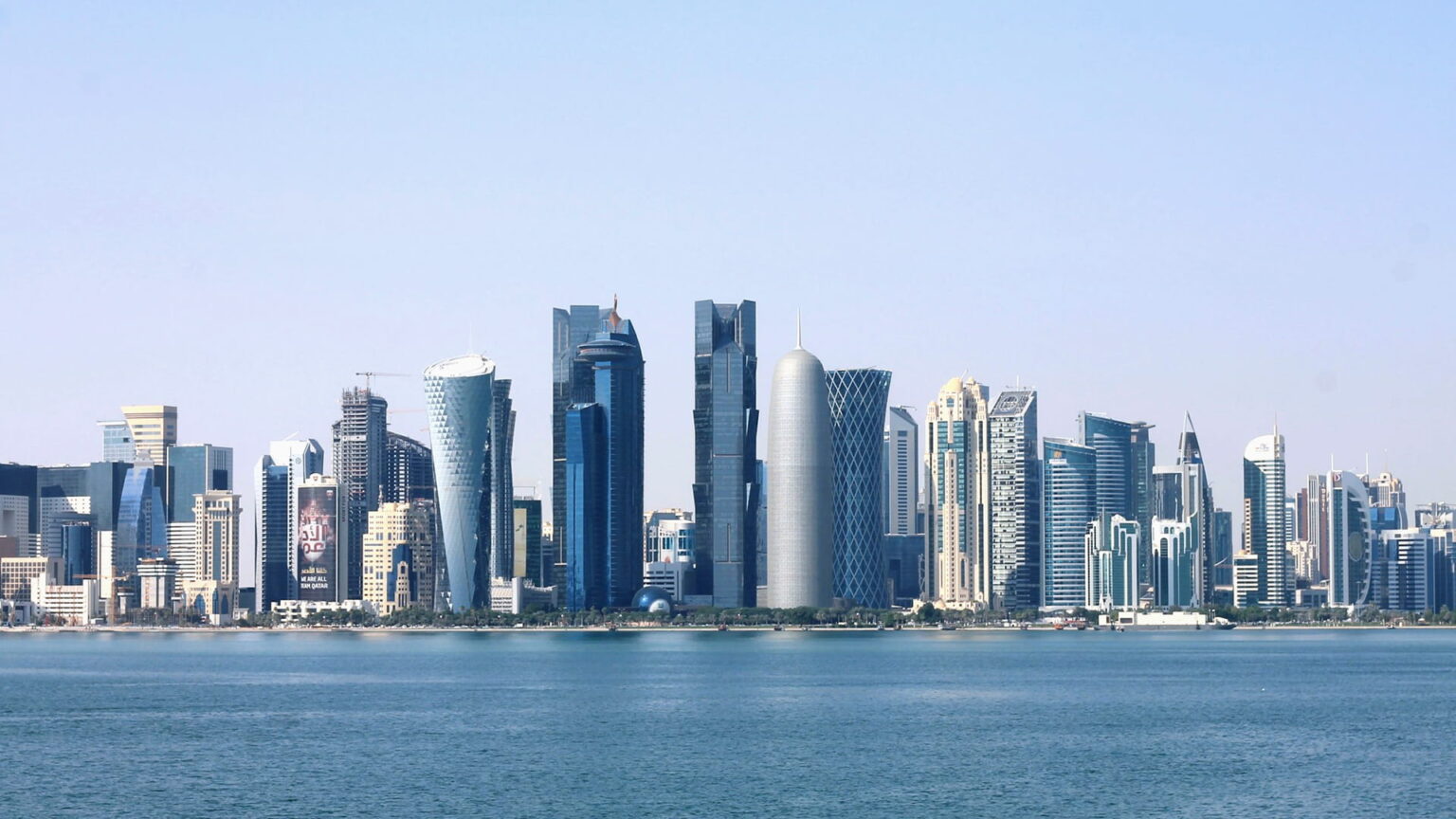Doha’s skyline along the West Bay. Photo source: Unsplash.