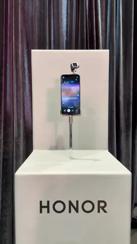 Honor’s “Robot Phone,” on display at MWC 2026.