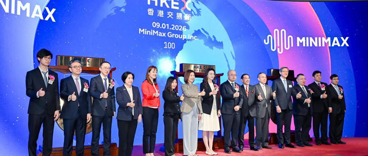 MiniMax’s Hong Kong listing ceremony on January 9. Photo source: MiniMax.