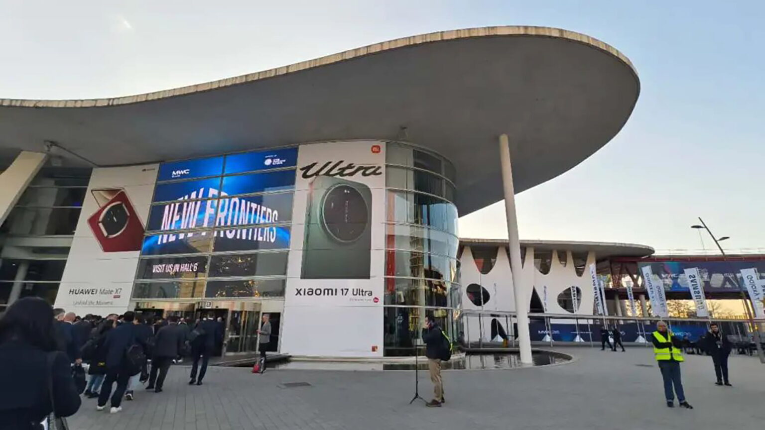 Exterior of Fira Gran Via in Barcelona, Spain, where the Mobile World Congress is held each year. Photo source: 36Kr.
