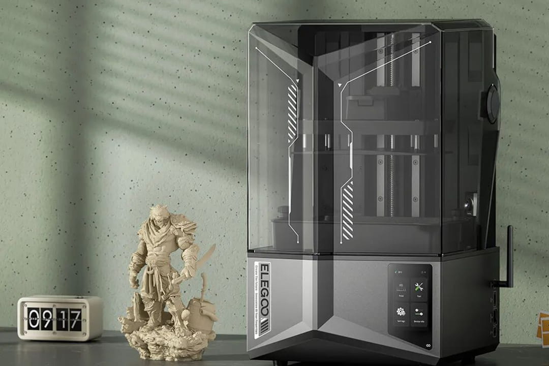 Image of Elegoo’s Saturn 4 Ultra 3D resin printer.