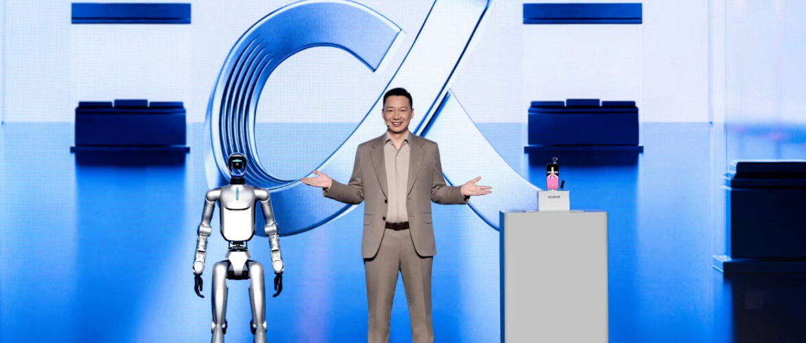 James Li, CEO of Honor, on stage at Mobile World Congress 2026. Photo source: Honor.
