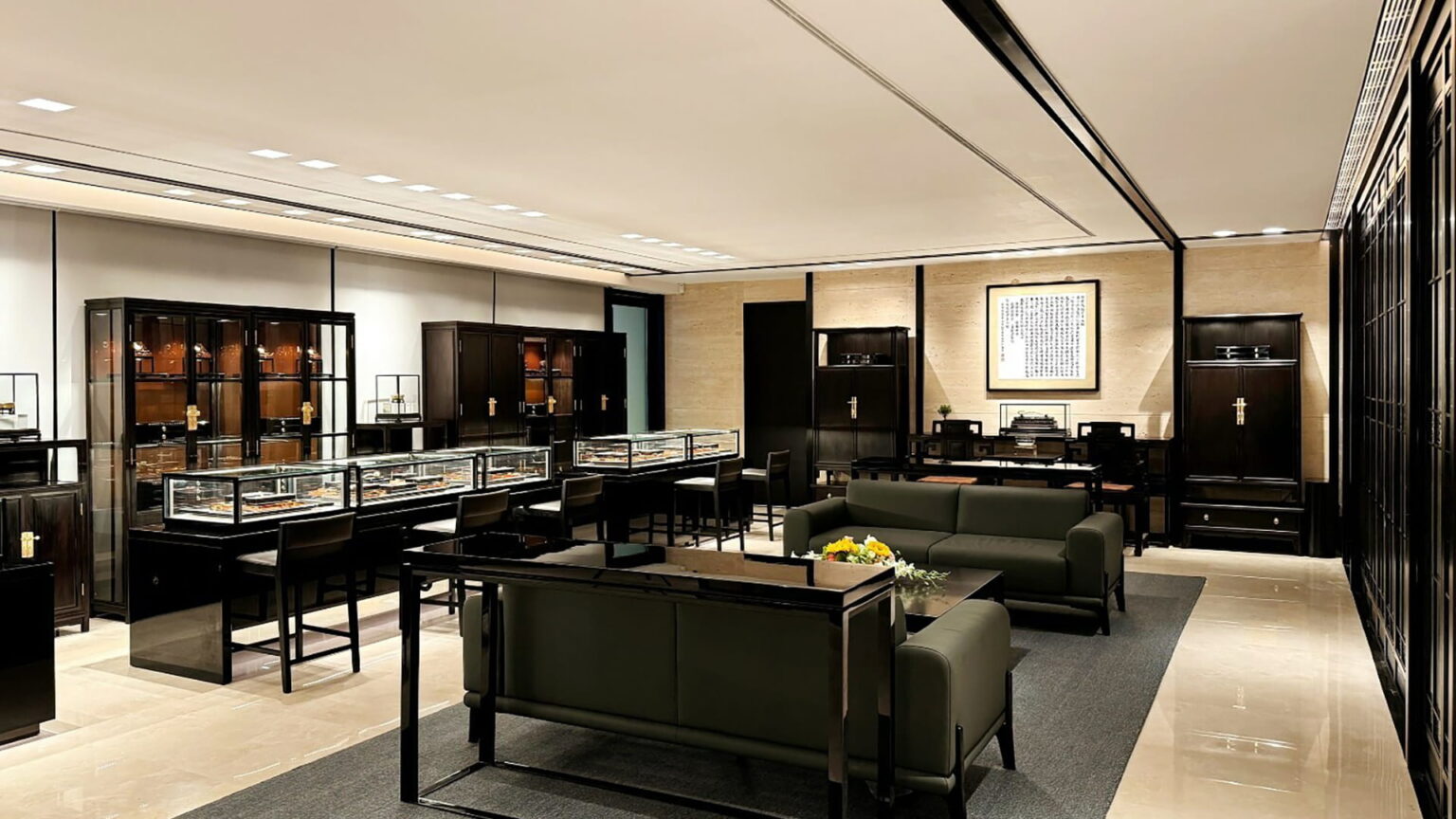 Laopu Gold's flagship store in Hong Kong. Photo courtesy of Laopu Gold.