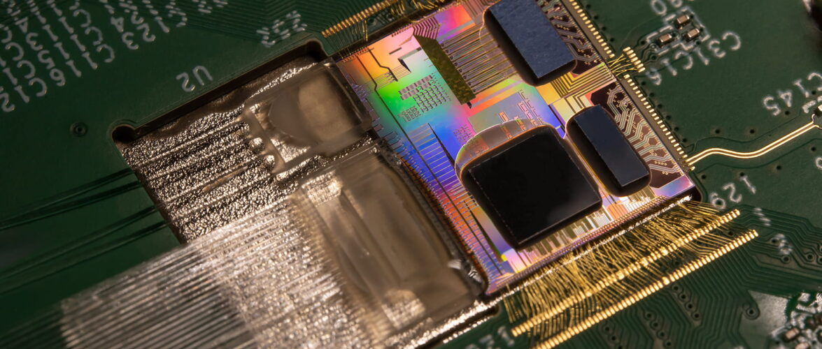 Close-up of LightSphere X, an optical circuit switch developed by Lightelligence. Image source: Lightelligence.