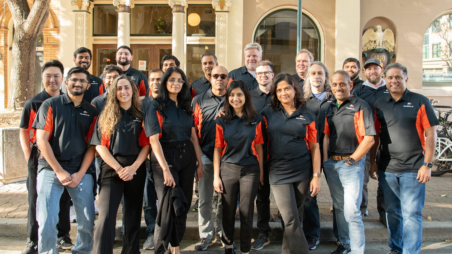 Photo shows NeuBird AI’s team.