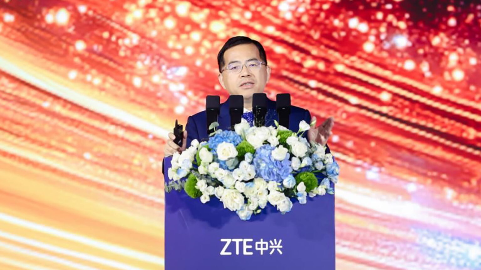 Xie Junshi, executive vice president at ZTE. Photo source: ZTE.