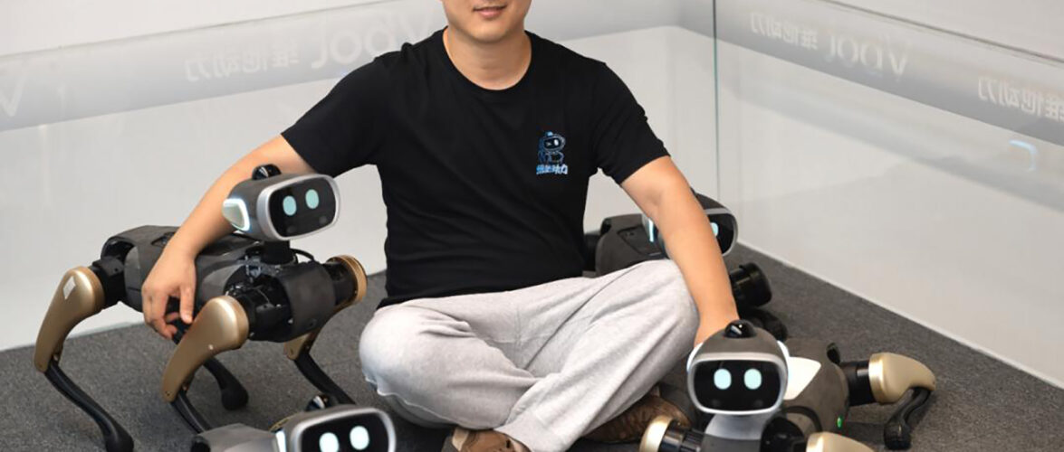 Yu Yinan, founder and CEO of Vbot. Photo source: 36Kr.