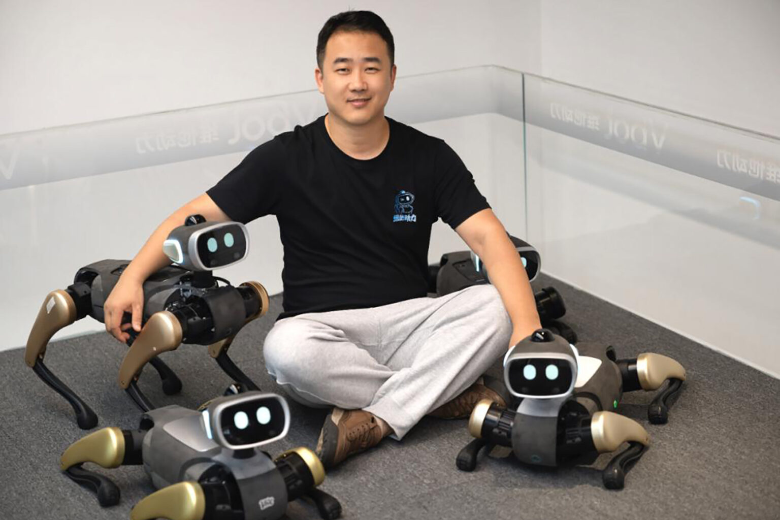 Yu Yinan, founder and CEO of Vbot. Photo source: 36Kr.