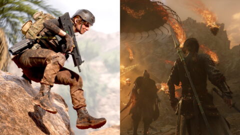 Montage of preview stills from Crossfire (left) and Swords of Legends. Both games are under development by Tencent-affiliated studios. Image source: That’s No Moon, Aurogon Shanghai. Image sources: That’s No Moon, Aurogon Shanghai.
