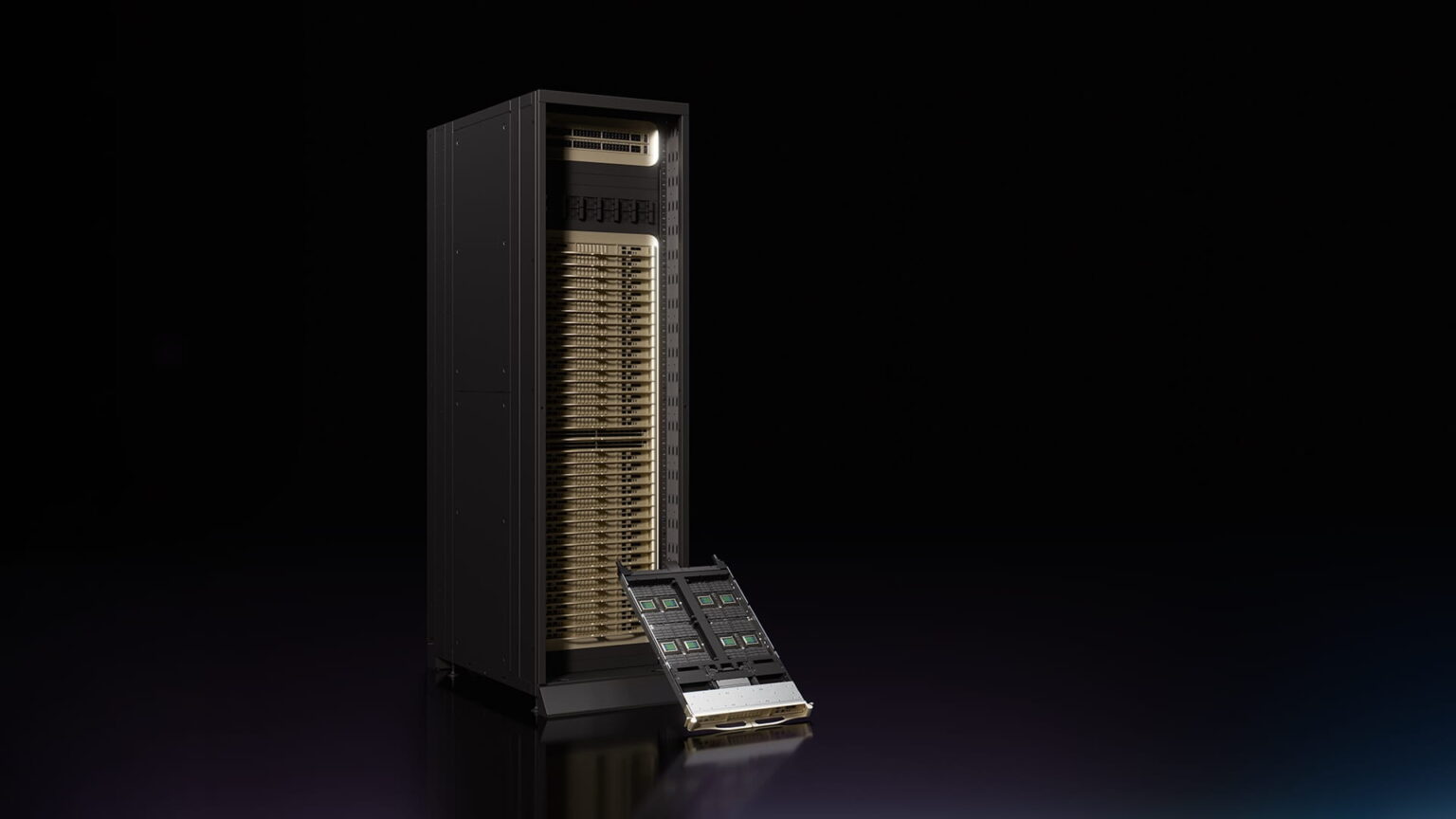 Nvidia's Vera CPU rack. Image source: Nvidia.