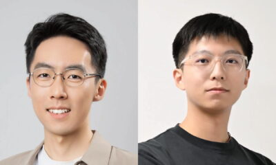 Zhaoxi Chen (left) and Fangzhou Hong, co-founders of Ropedia. Image source: Ropedia.