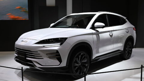 BYD's Sealion 6 DM-i plug-in hybrid SUV.